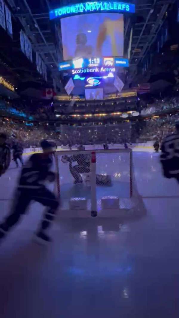 Scotiabank Arena, section: 102, row: 1, seat: 24
