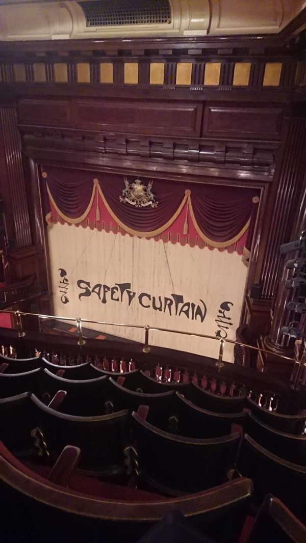St. Martins Theatre, section: Upper Circle, row: E, seat: 19