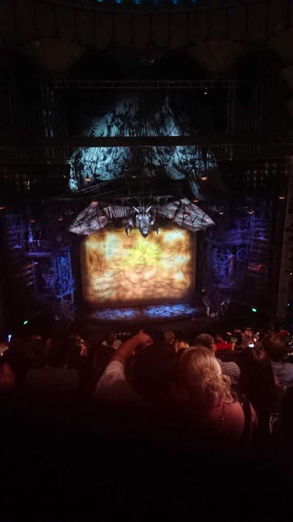 Apollo Victoria Theatre, section: Dress Circle, row: L, seat: 30