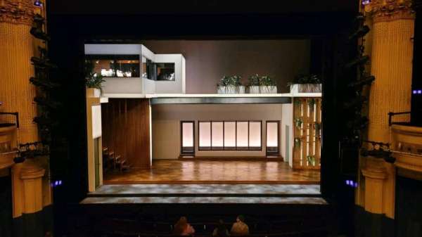 Hudson Theatre, section: Dress Circle C, row: A, seat: 108