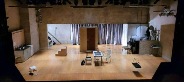 Lucille Lortel Theatre, section: Mezzanine, row: A, seat: 103