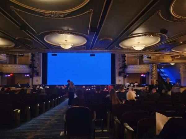 Palace Theatre, Broadway, section: Orchestra R, row: Z, seat: 102