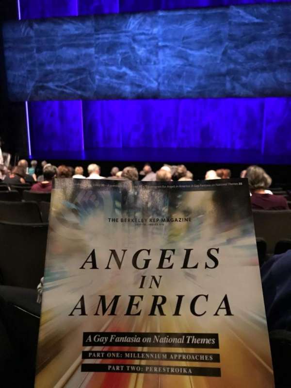The Roda Theatre at the Berkeley REP, section: Orch, row: L, seat: 111