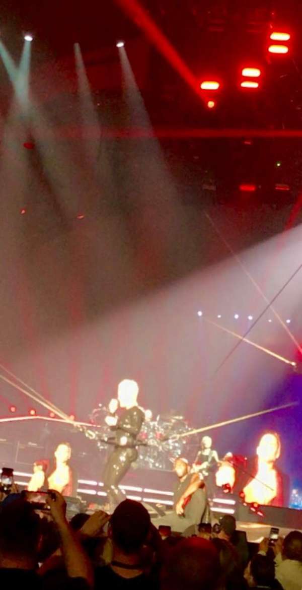 Kia Forum, section: J, row: 6, seat: 2