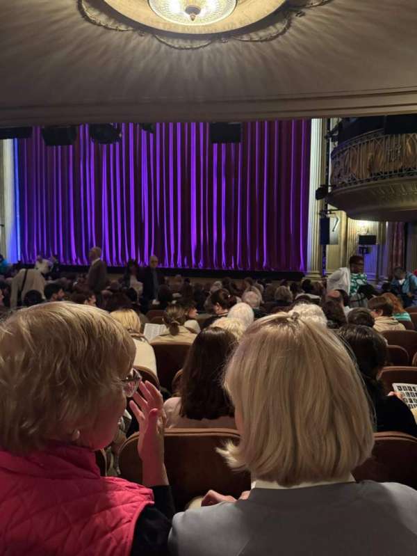 Music Box Theatre, section: Orchestra R, row: P, seat: 20