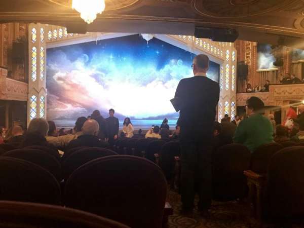 Eugene O'Neill Theatre, section: Orchestra L, row: R, seat: 1
