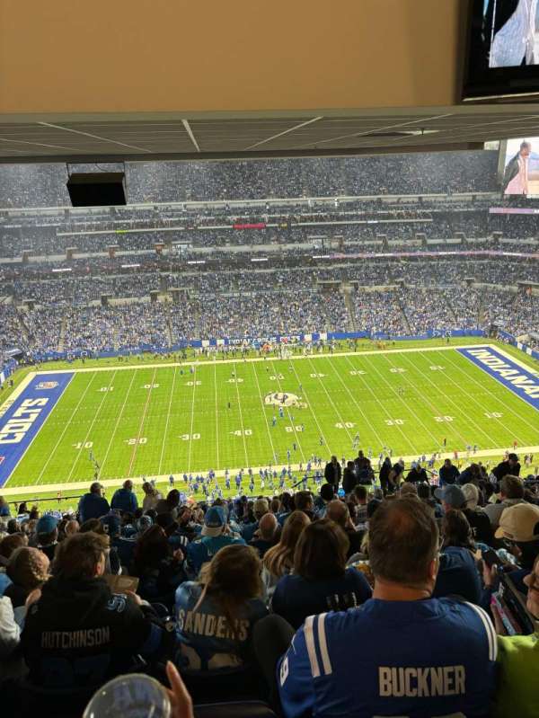 Lucas Oil Stadium, section: 641, row: 19, seat: 11
