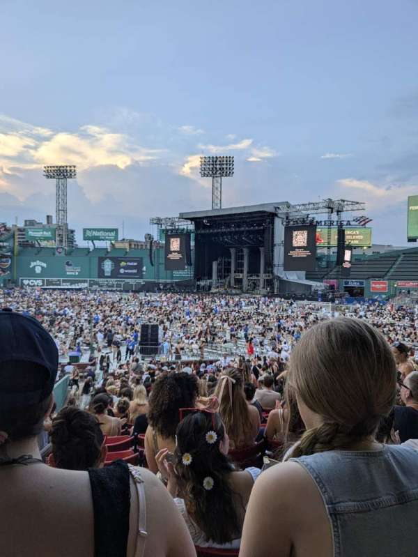Fenway Park, section: Right Field Box 97, row: WW, seat: 13