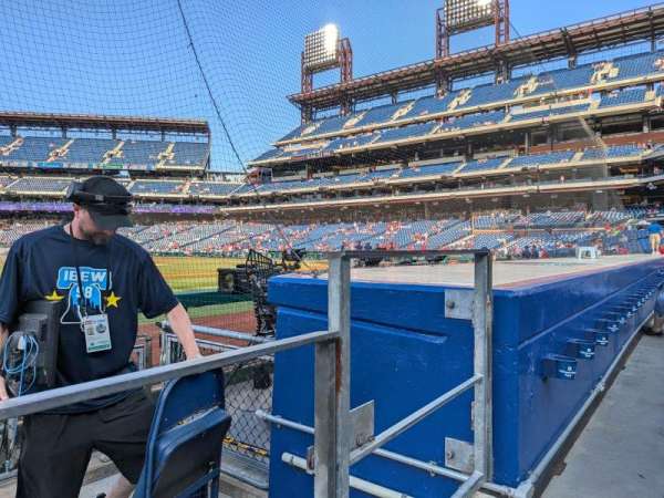 Citizens Bank Park, section: 132, row: 1, seat: 2