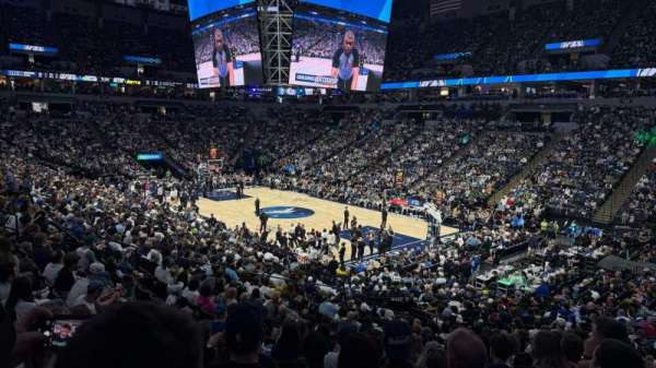 Target Center, section: 126, row: U, seat: 5