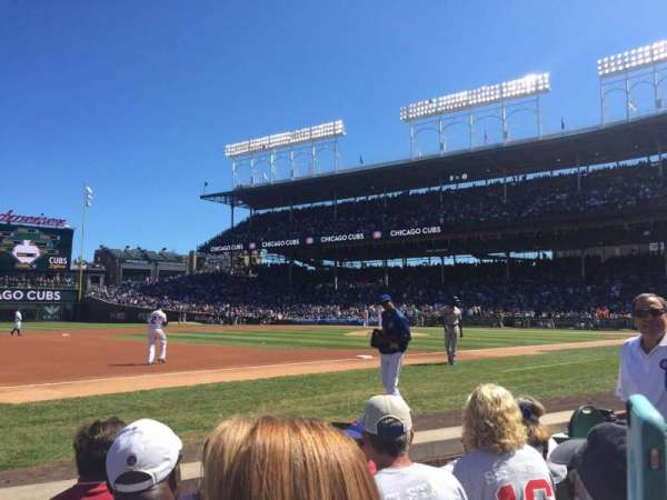 Wrigley Field, section: 10, row: 5, seat: 3