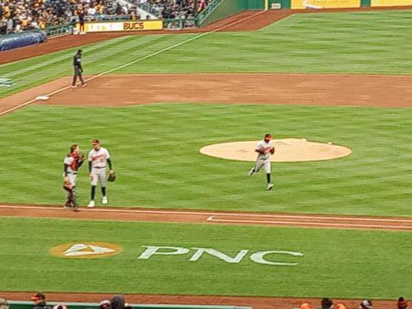 PNC Park, section: 110, row: BB, seat: 16