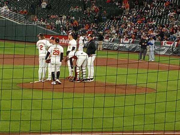 Oriole Park at Camden Yards, section: 54, row: 4, seat: 1