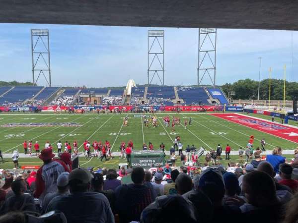 Tom Benson Stadium, section: 125, row: 35, seat: 5