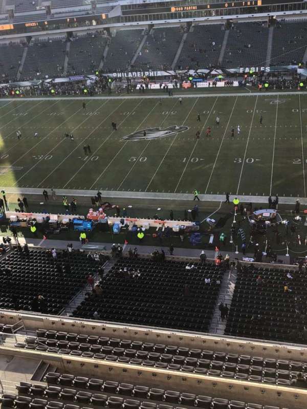 Lincoln Financial Field, section: 228, row: 1, seat: 4
