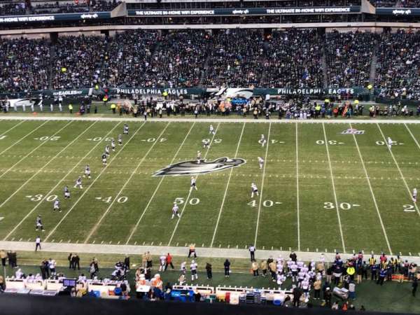 Lincoln Financial Field, section: 226, row: 1, seat: 8
