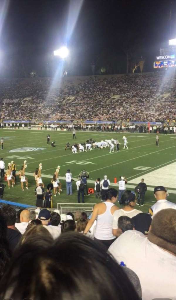 Rose Bowl, section: 22-L, row: 13, seat: 18