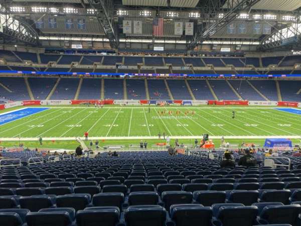 Ford Field, section: 105, row: 35, seat: 13