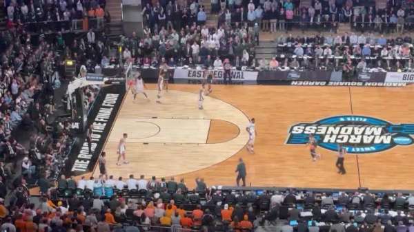 Madison Square Garden, section: 211, row: 23, seat: 1