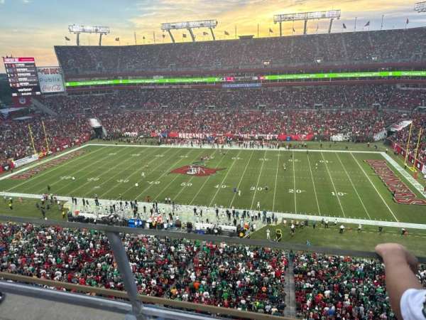 Raymond James Stadium, section: 337, row: WCW, seat: 16