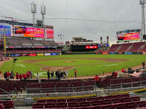 Great American Ball Park, section: 24, row: 14, seat: 1