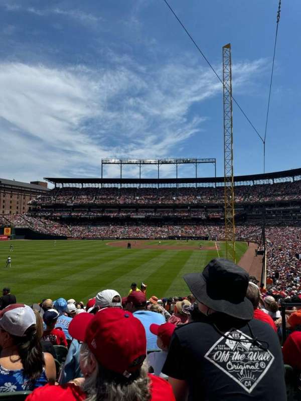 Oriole Park at Camden Yards, section: 76, row: EAL, seat: 4