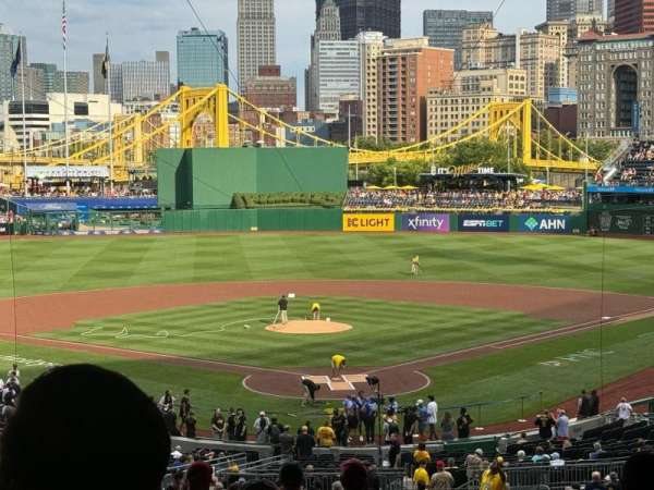 PNC Park, section: 117, row: HH, seat: 1
