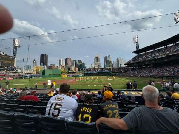 PNC Park, section: 22, row: M, seat: 2