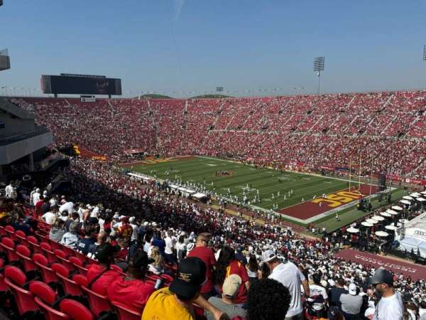 Los Angeles Memorial Coliseum, section: 302, row: 10, seat: 2