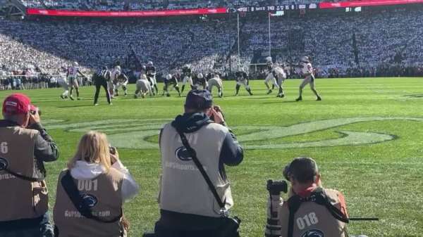 Beaver Stadium, section: NE, row: WC, seat: 1