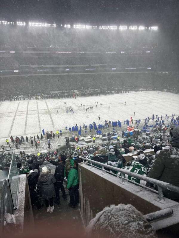 Lincoln Financial Field, section: C20, row: 11, seat: 22