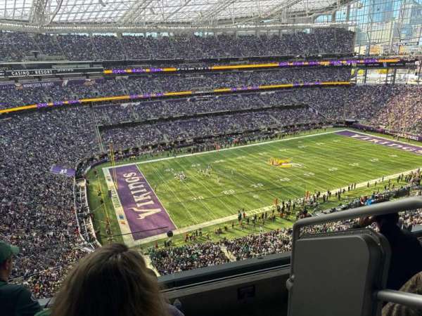 U.S. Bank Stadium, section: 317, row: C, seat: 1