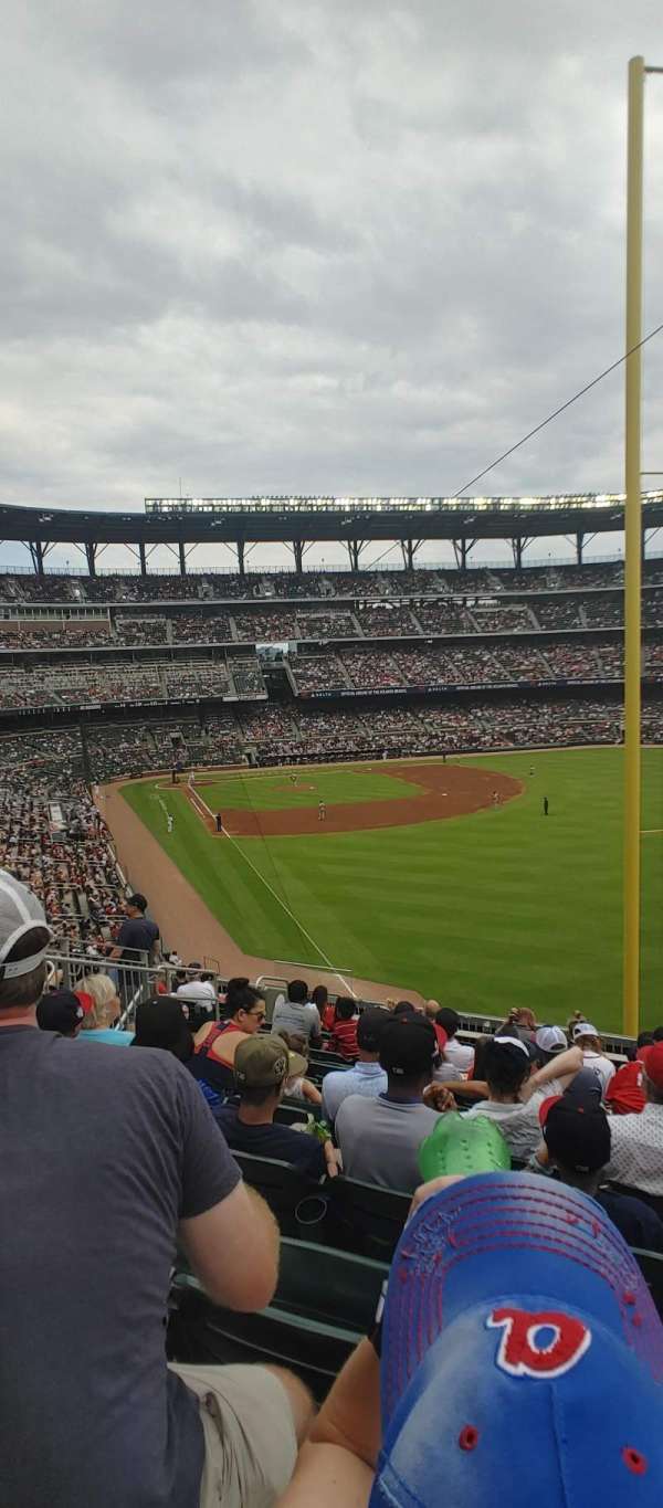 Truist Park, section: 210, row: 12, seat: 7