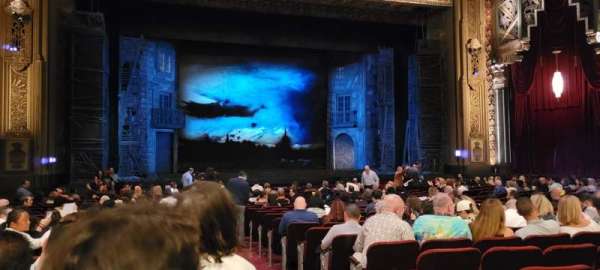 Hollywood Pantages Theatre, section: Orchestra LC, row: W, seat: 301