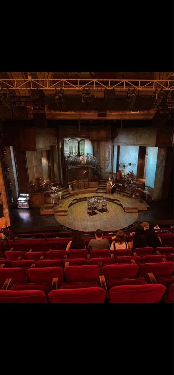 Walter Kerr Theatre, section: Mezzanine C, row: F, seat: 111