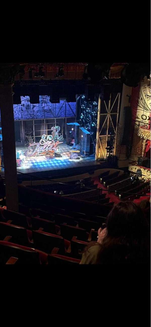 Academy of Music, section: Family Circle F, row: H, seat: 17