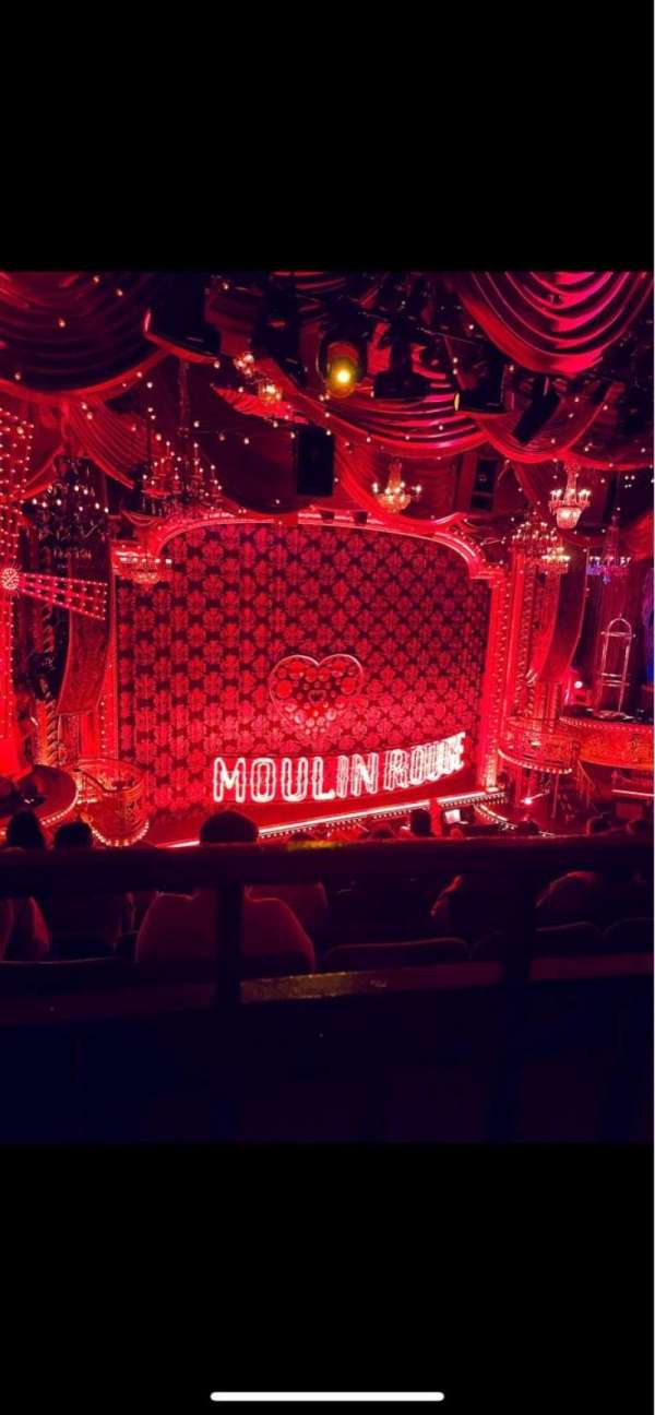Al Hirschfeld Theatre, section: Mezzanine L, row: G, seat: 13