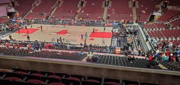 United Center, section: 233, row: 6, seat: 10