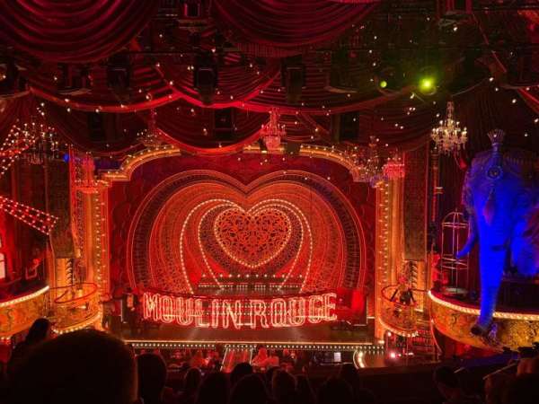 Al Hirschfeld Theatre, section: Mezzanine C, row: G, seat: 105