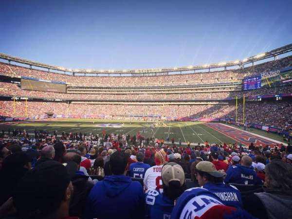 MetLife Stadium, section: 135, row: 26, seat: 23