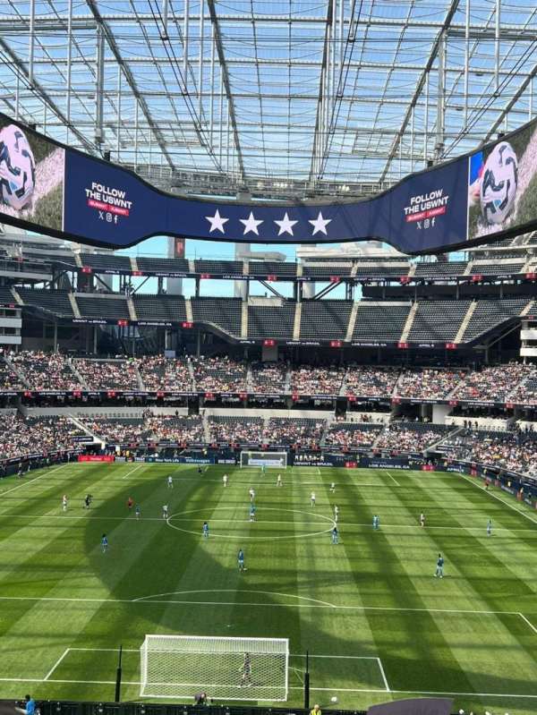 SoFi Stadium, section: 233, row: 16, seat: 16