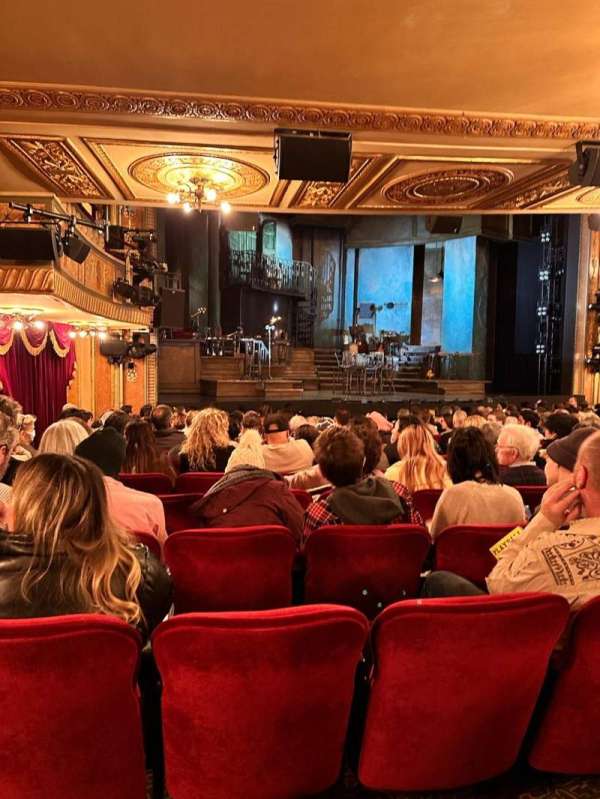 Walter Kerr Theatre, section: Orchestra Rear Left, row: R, seat: 19