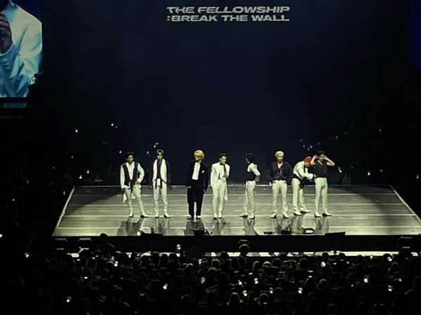 Oakland Arena, section: 108, row: 23, seat: 2
