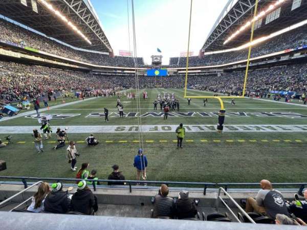 Lumen field, section: 149, row: A, seat: 1,2