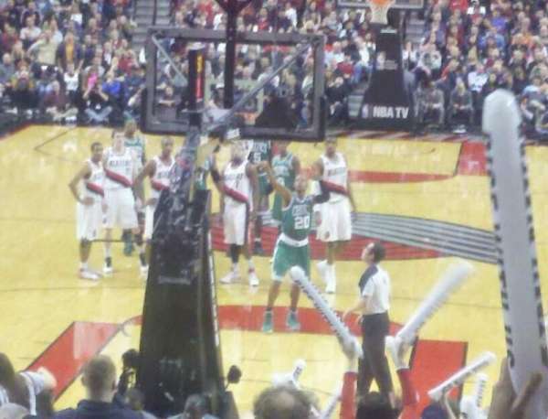 Moda Center, section: 106, row: j, seat: 9