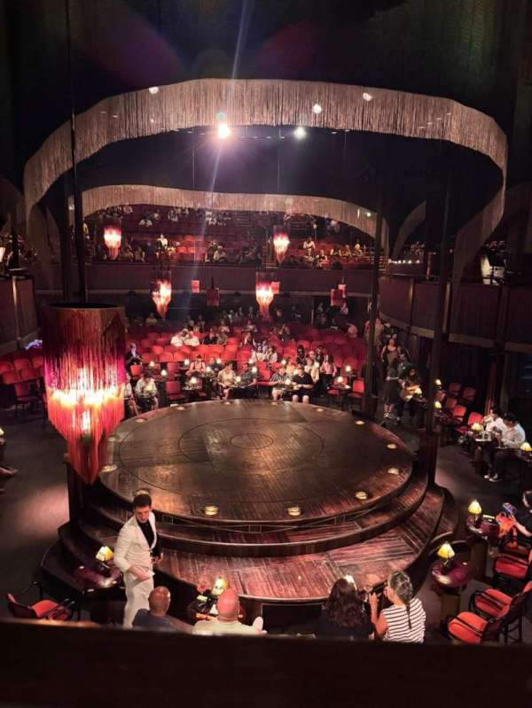 August Wilson Theatre, section: Kit Kat Klub Mezzanine 4, row: 1, seat: 218