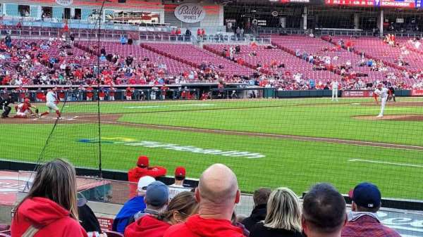Great American Ball Park, section: 131, row: M, seat: 7