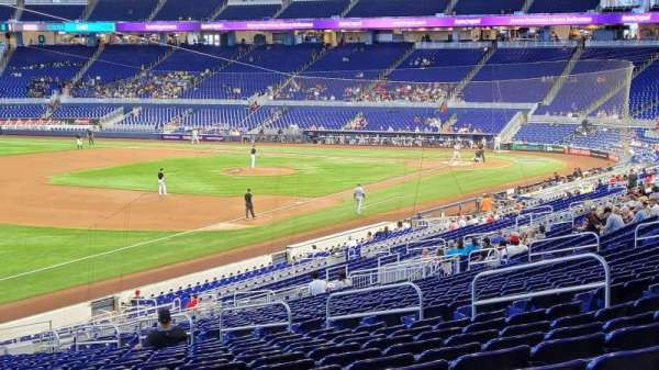 LoanDepot Park, section: 25, row: 25, seat: 8