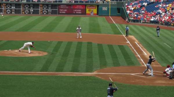 Citizens Bank Park, section: 128, row: 30, seat: 9