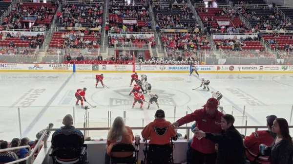 Bojangles' Coliseum, section: 108, row: O, seat: 12